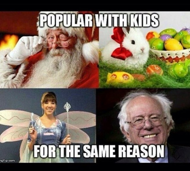 Bernie Sanders - Santa